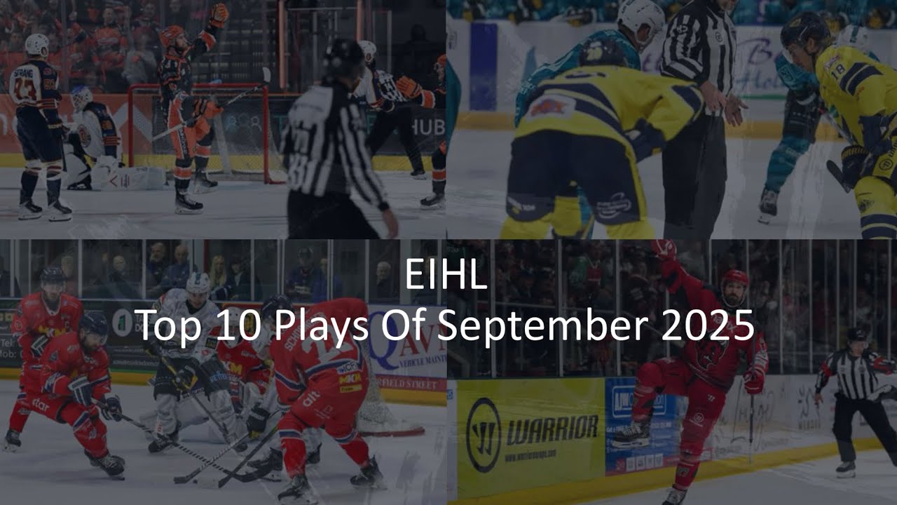 EIHL Top 10 Plays Of September 2025