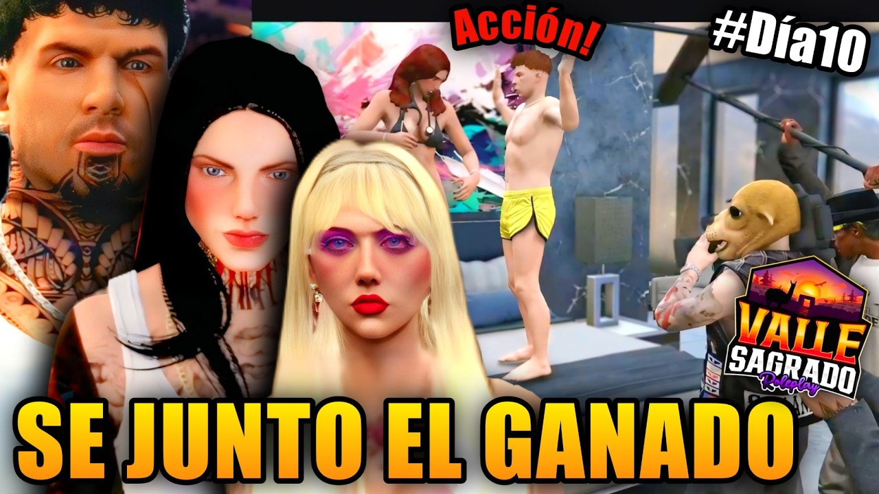 DÍA 10 MEJORES MOMENTOS de CHERO CREED - VALLE SAGRADO RP GTA V