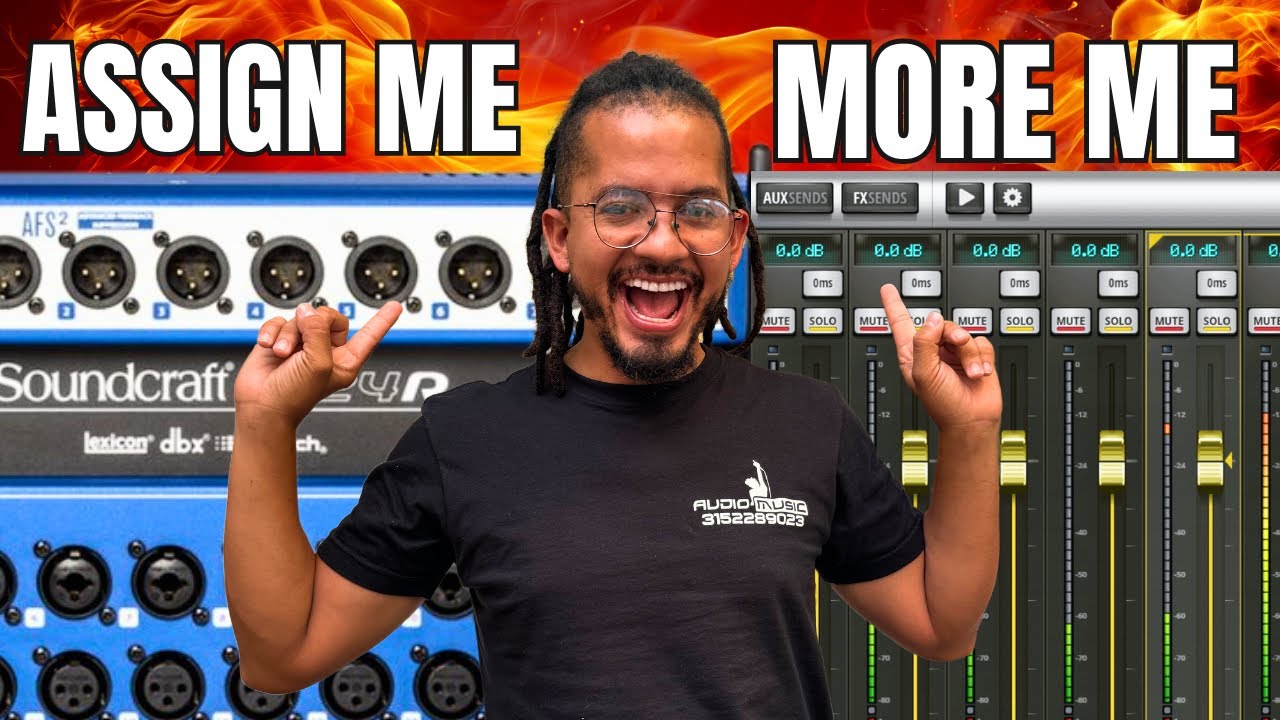Soundcraft UI24R/ ASSIGN ME - MORE ME / TUTORIAL