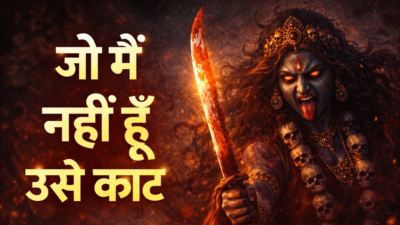 🔥 जो मैं नहीं हूँ, उसे काट | 🪔 Kali Night Bhajan | Dark Truth Song | AtmaRaag ✨