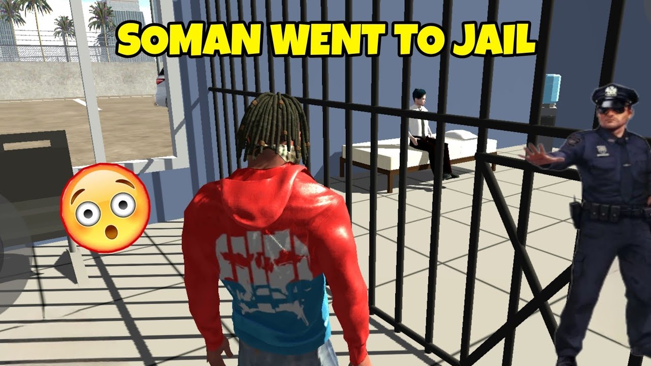 SOMAN WENT TO JAIL😯 INDIAN BIKE DRIVING 3D STORIES