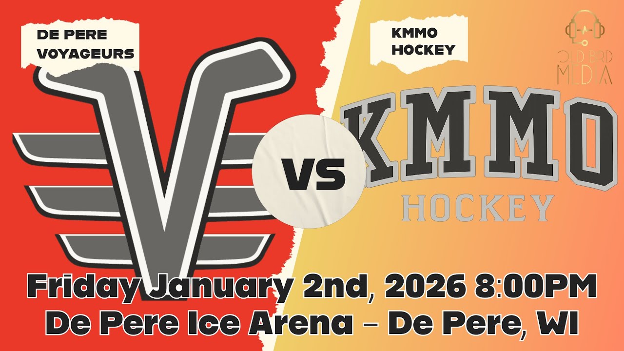 De Pere Voyageurs vs KMMO Hockey 1-2-2026