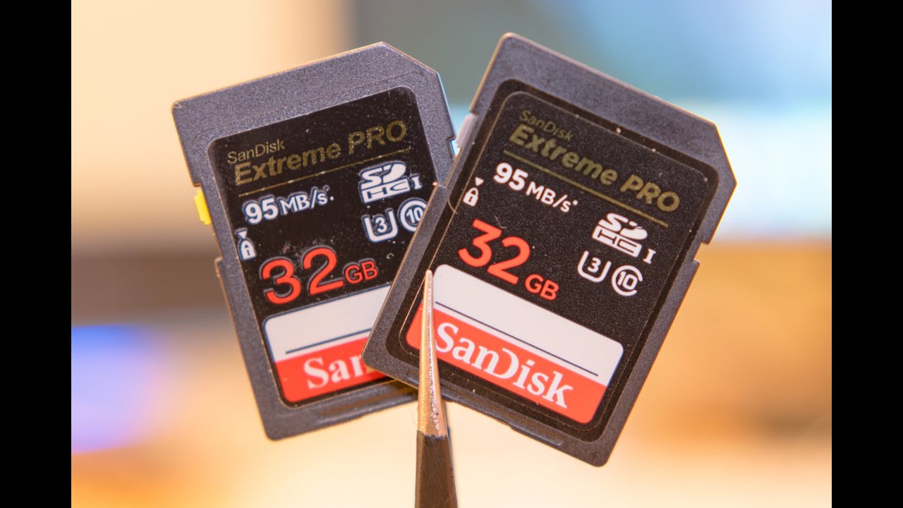How to spot an eBay Fake SanDisk Extreme Pro Memory Card