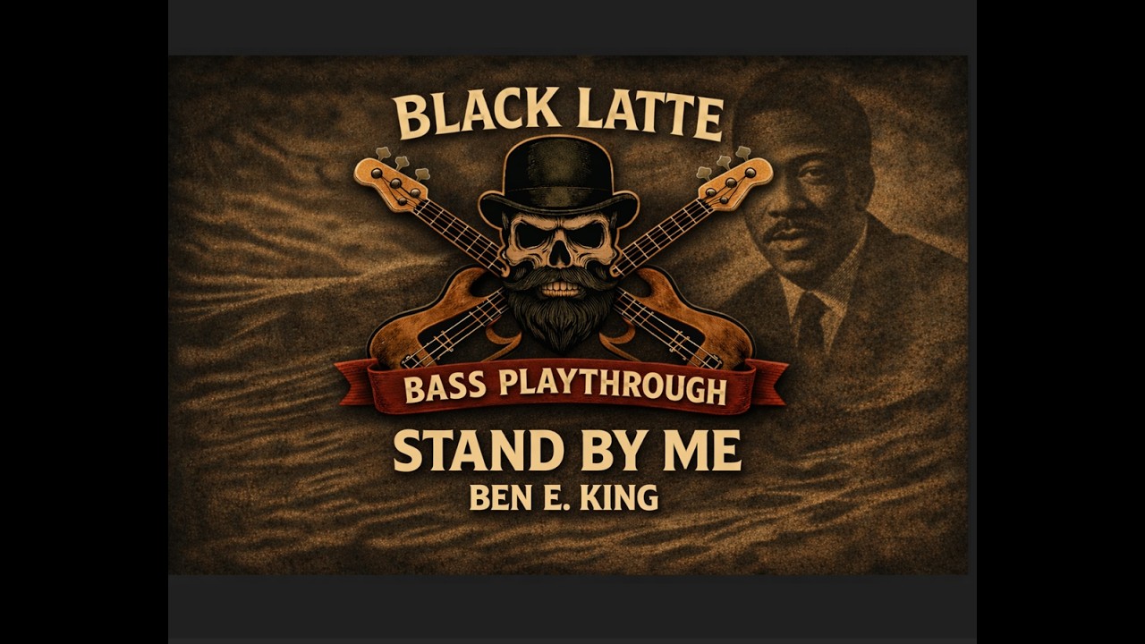STAND BY ME - BEN E KING (BASS Playthrough with TABLATURE) Added BASS SOLO