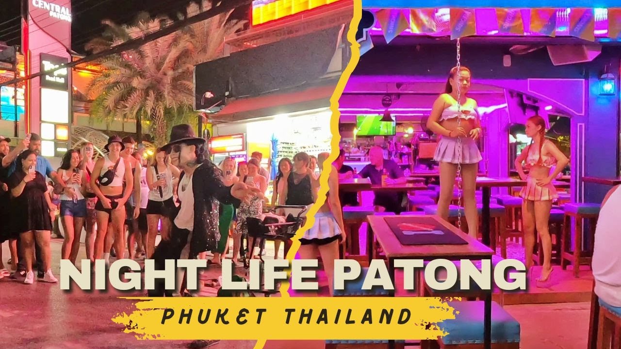 Night life Pathong Phuket Thailand