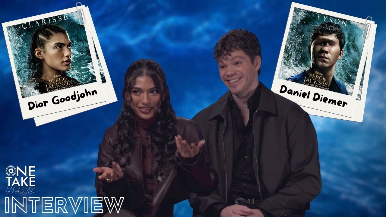 Dior Goodjohn and Daniel Diemer Interview: Percy Jackson Season 2, The Odyssey, 67, & More