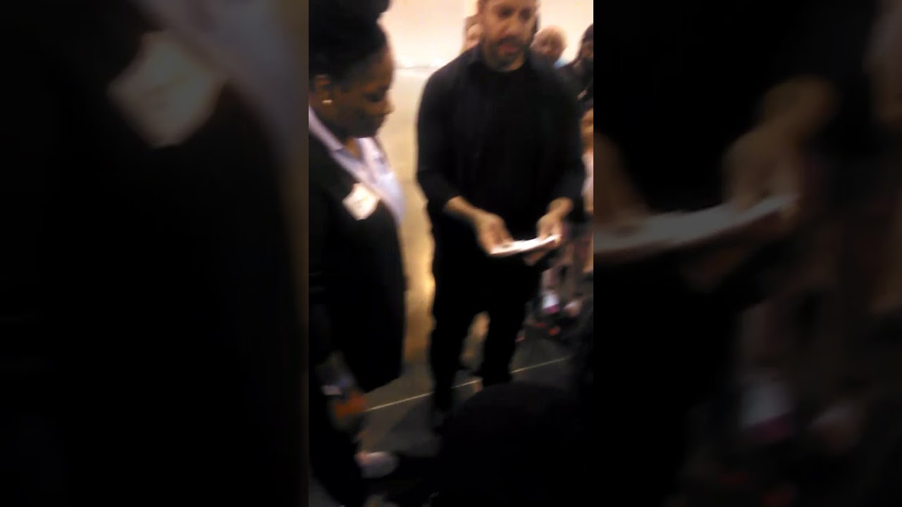 David Blaine visits NRG