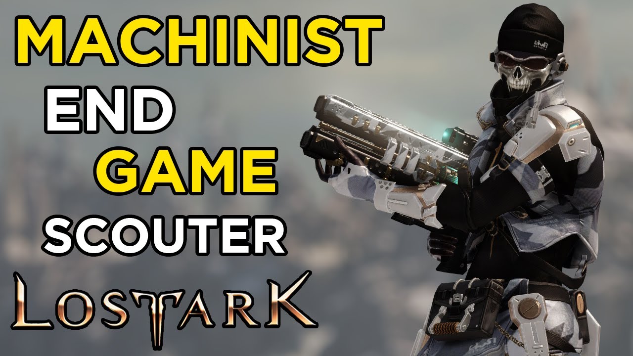Lost Ark Machinist Endgame Gameplay Demo | Scouter 'Legacy of Evolution' Transformation | Gunner