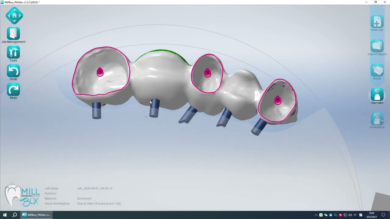 Tutorial on using Millbox to achieve 90 degree milling