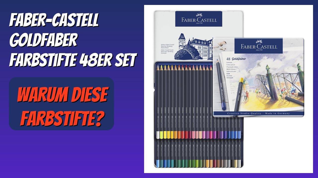 BEWERTUNG (2026): Faber-Castell Goldfaber Farbstifte 48er Set. Infos