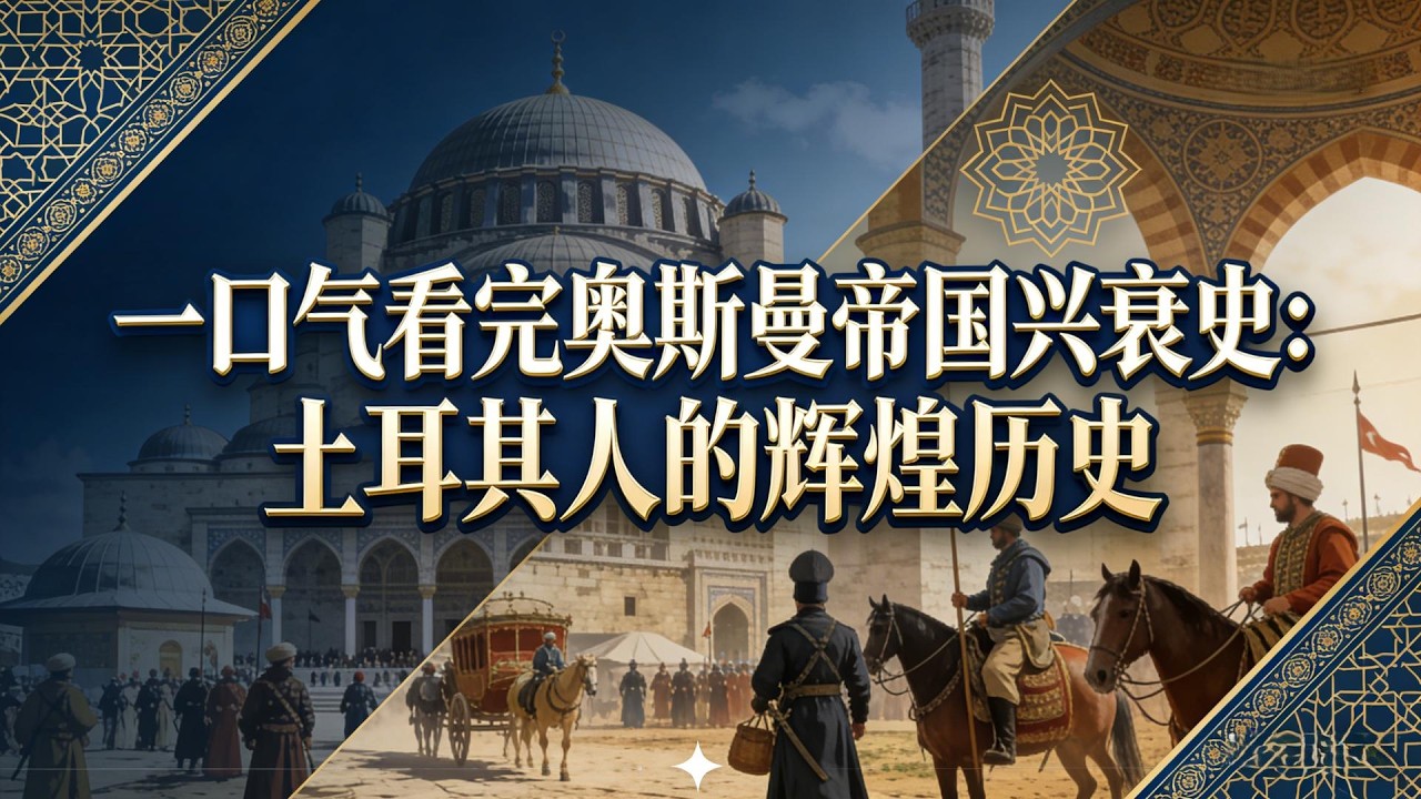 一口气看完奥斯曼帝国兴衰史：土耳其人的辉煌历史