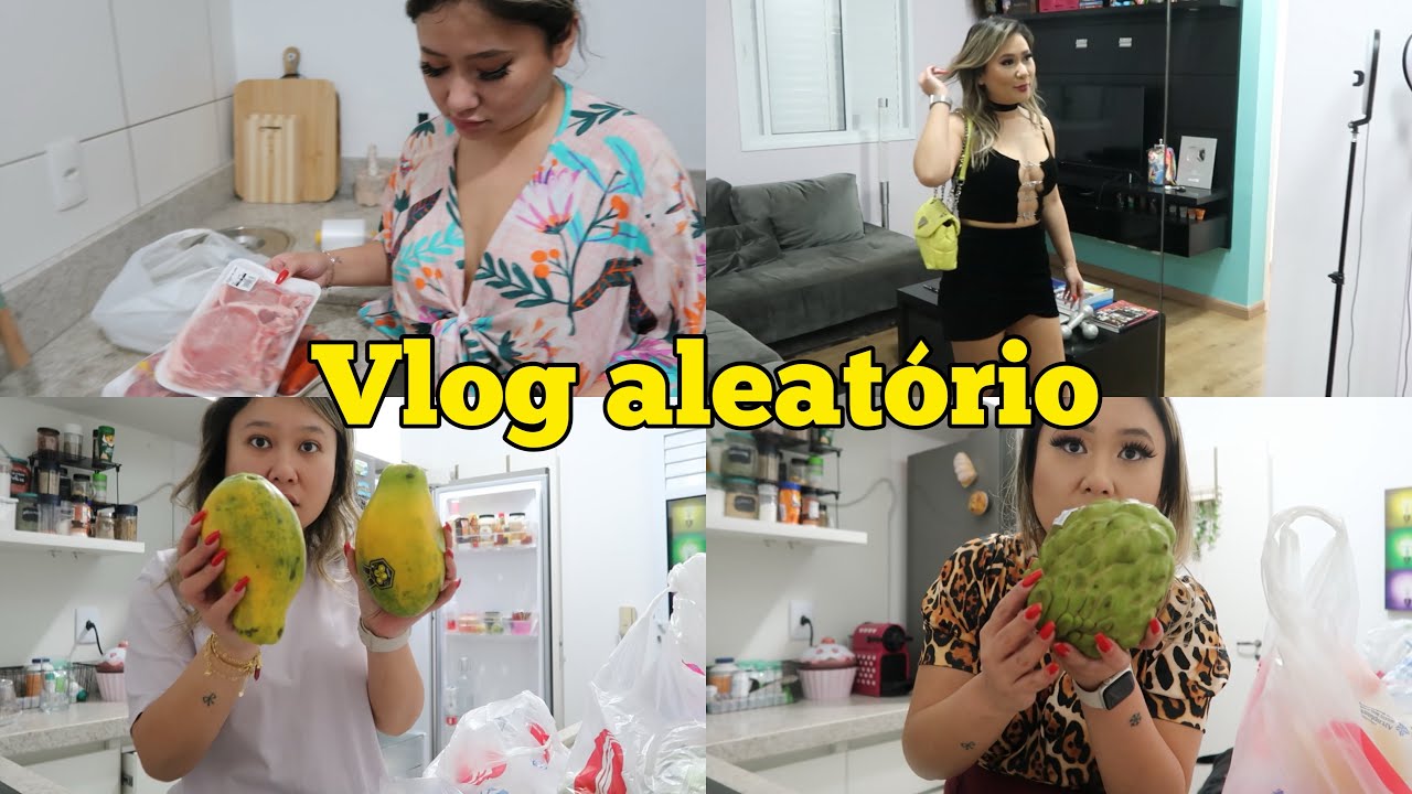 Compras de mercado, açougue e perfumaria