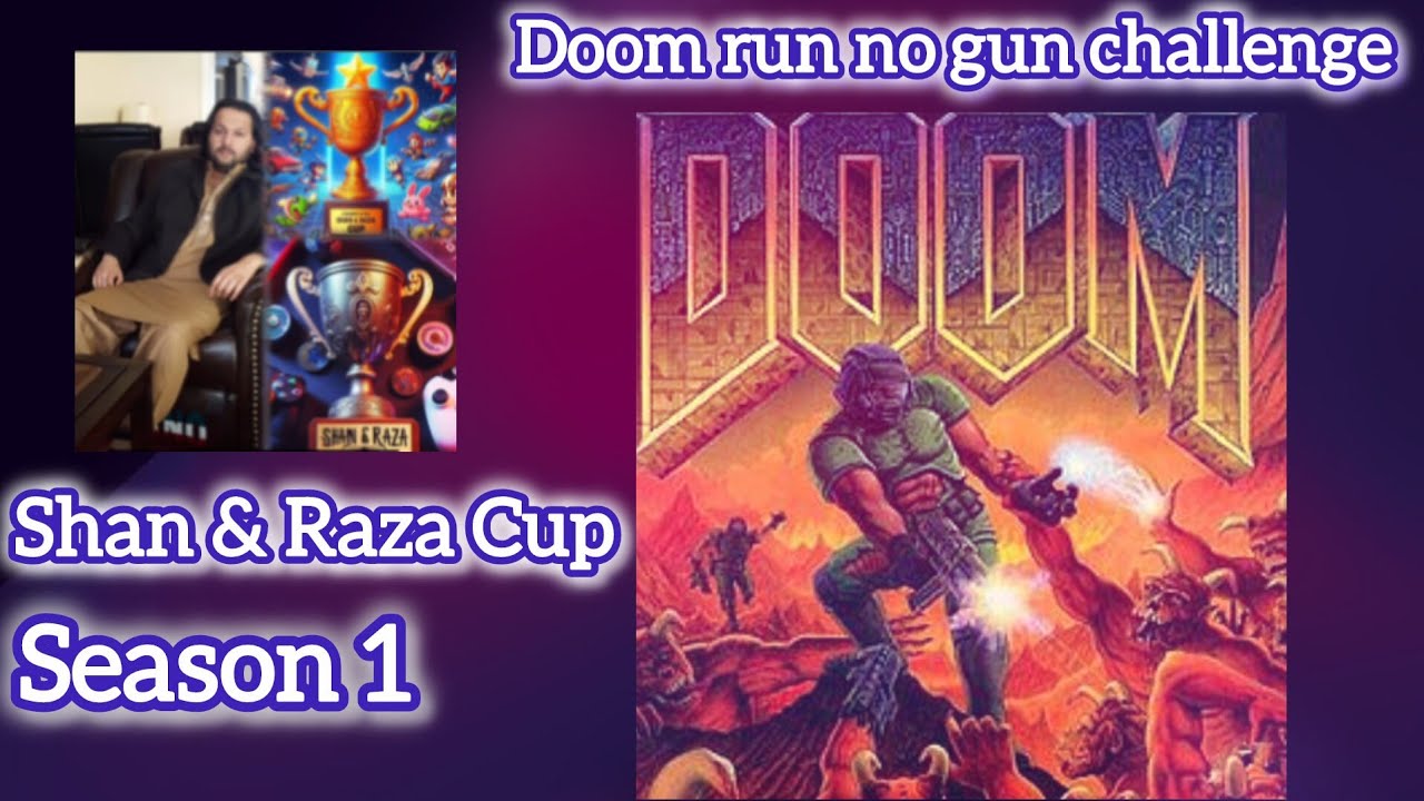 Doom (1993) Doom Run No Gun 1 life Challenge: Shan & Raza Cup #doom #doom1993 #retro #gaming #90s