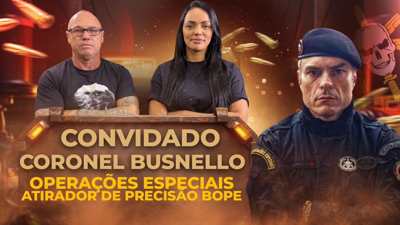 CORONEL BUSNELLO I OPERA&Ccedil;&Otilde;ES ESPECIAIS & SNIPER BOPE I Papo Reto #38