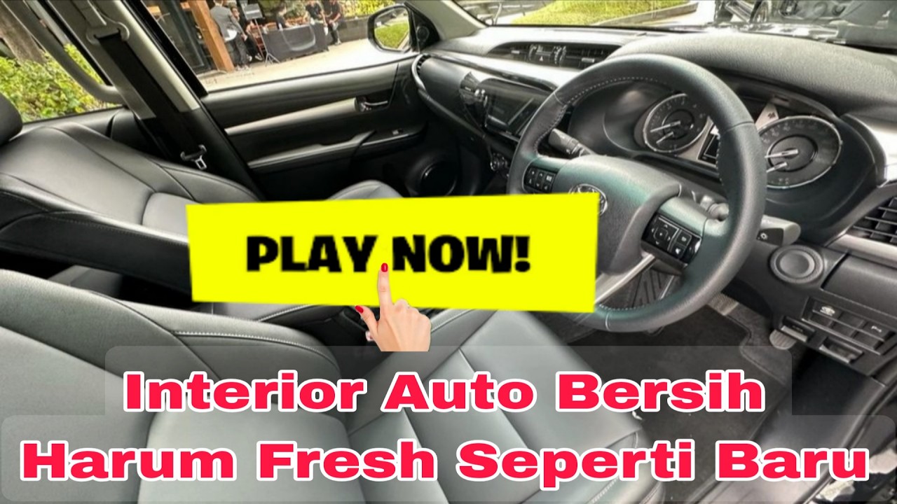 Detailing Interior yang Kotor Parah! | Transformasi Mobil Hilux yang Luar Biasa! ✨️🚘