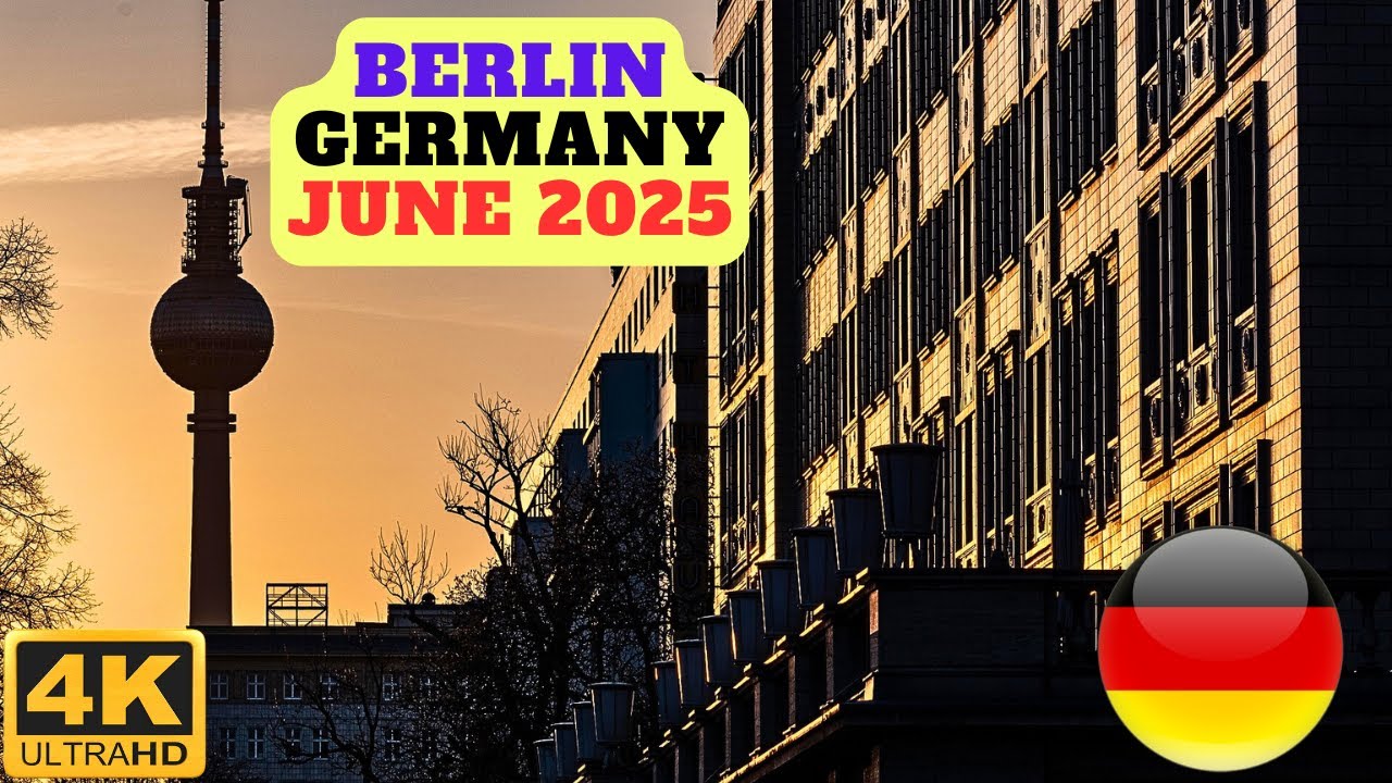 【4K】Berlin 2025 - Walk along the Kurfürstenstraße - Germany 🇩🇪
