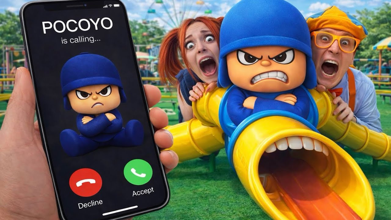 CURSE of POKOYO VS SLIDE EATER - Christmas Story about POKOYO Transformation