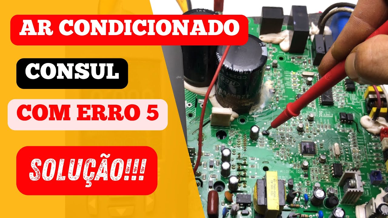 ERRO 5 CONSUL INVERTER, SOLUÇÃO!