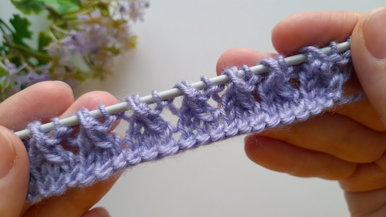 Perfekt ❤️ Einzigartige Strickstiche! Einfaches und schönes Strickmuster