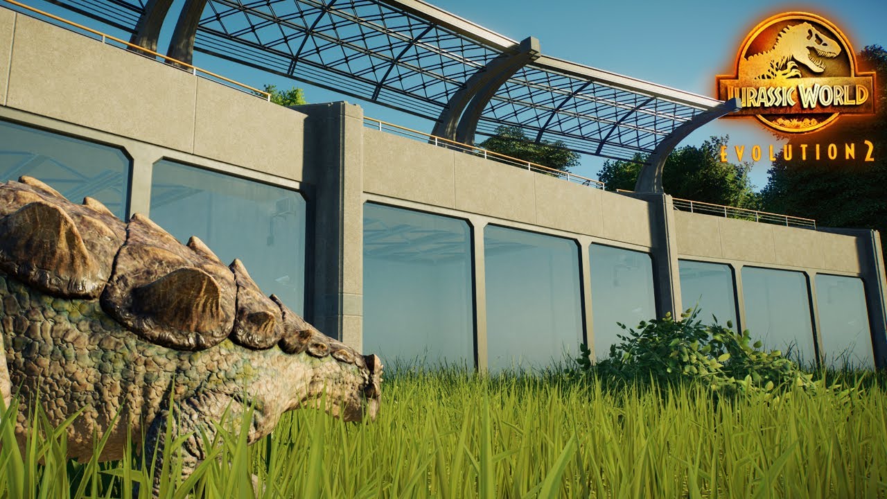 TWO TIER VIEWING GALLERY! Cool New Exhibit Ideas (Modded) | Jurassic World Evolution 2