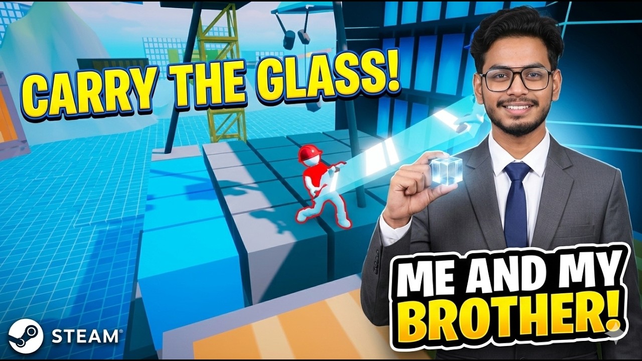 BRO vs GLASS! Can We Survive? Carry the Glass Co-op