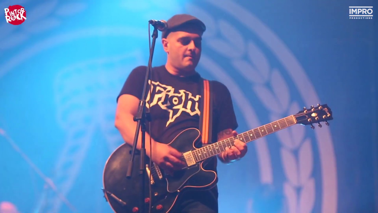 Crim - Blau sang, vermell cel directo PintorRock 2018