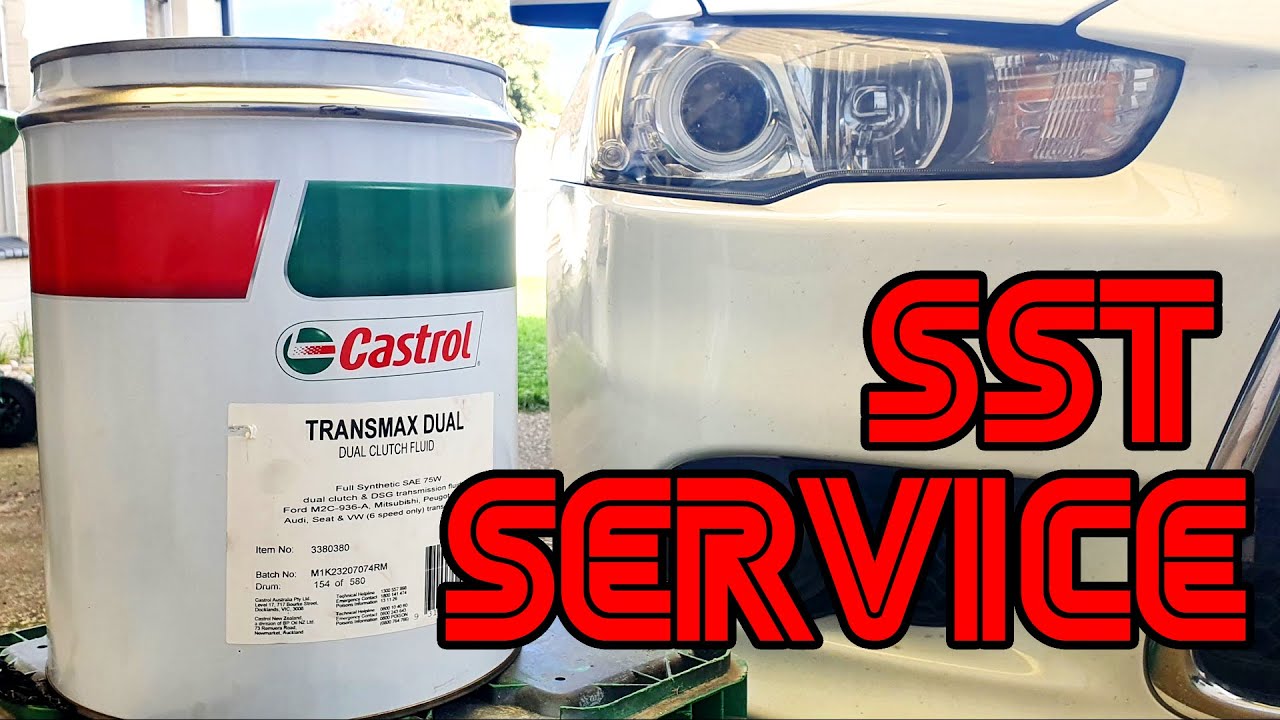 Evo X MR Ralliart SST Service QUICK GUIDE