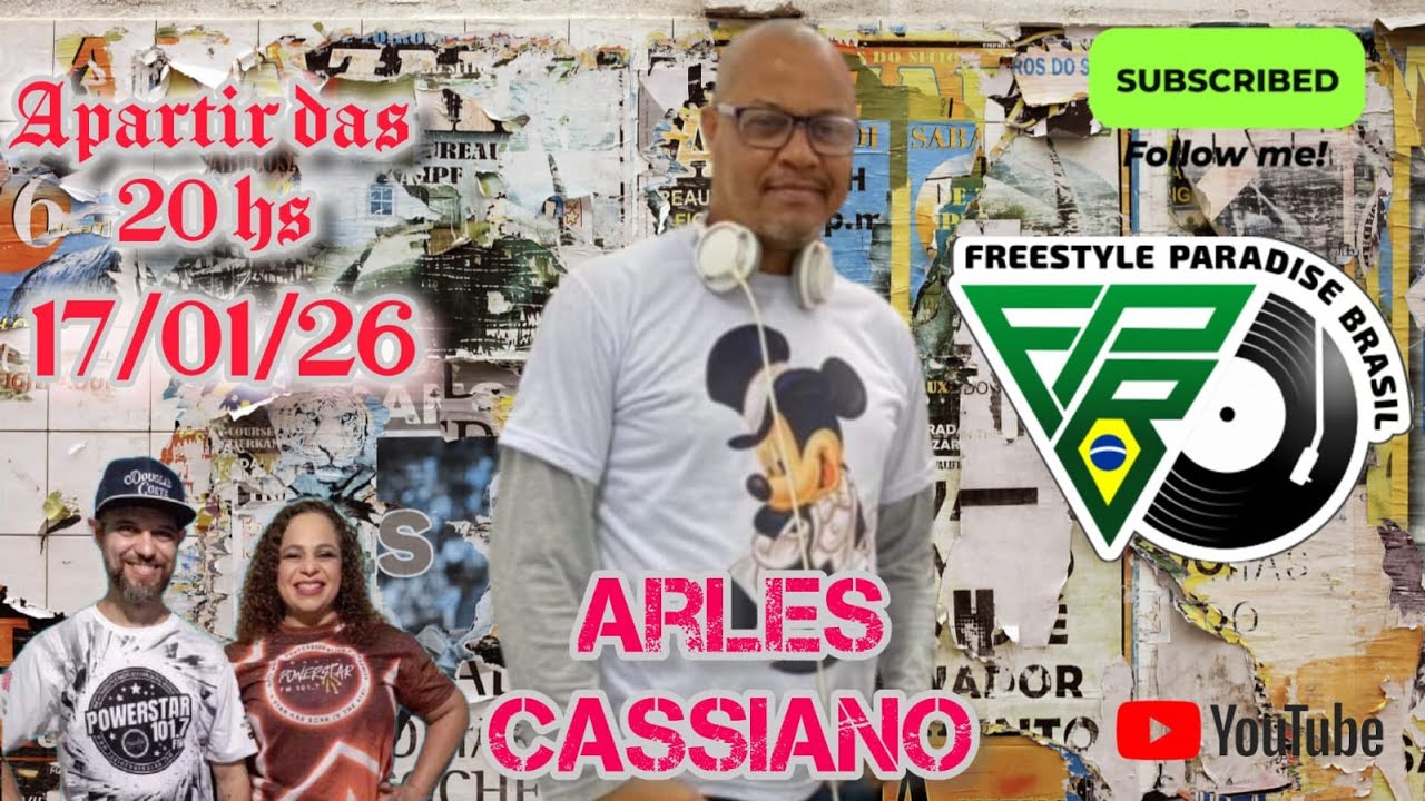 Freestyle Paradise Brasil Djs - Dj Arles Cassiano  17/01/2026