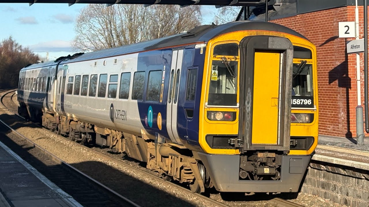 Buses and trains in Sutton, Alfreton and Mansfield 03.1.26