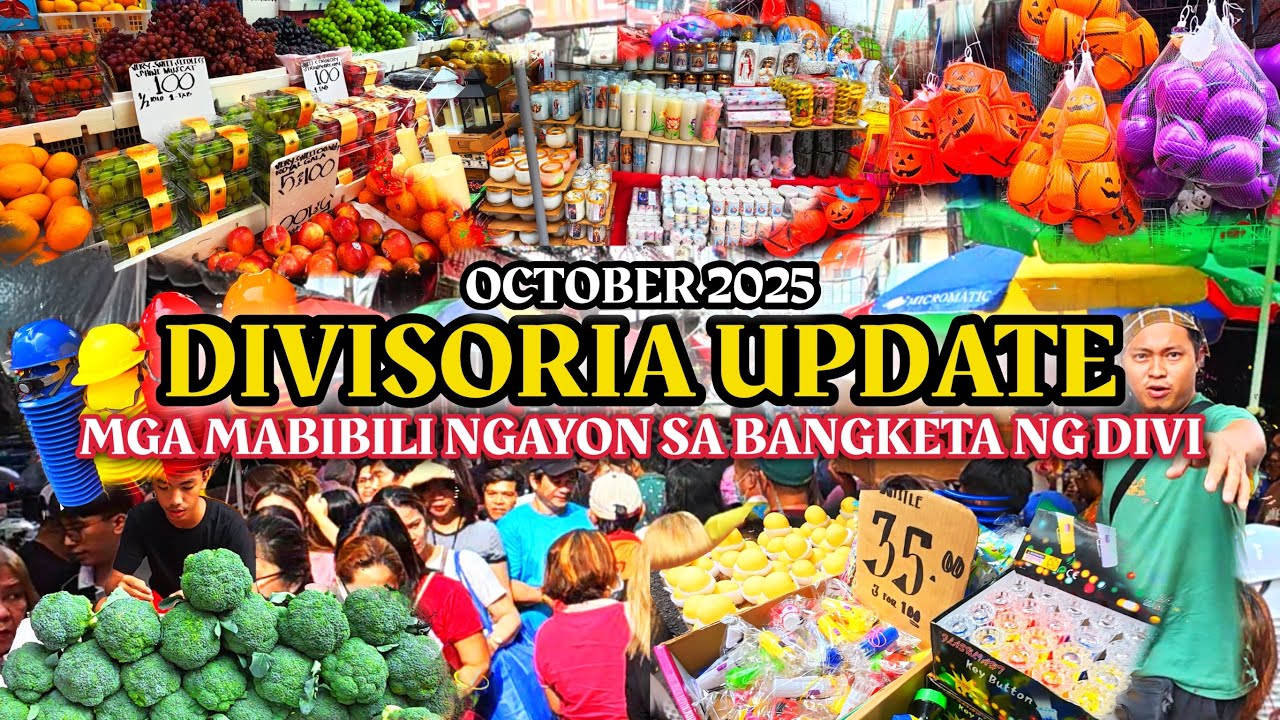 Mga Mabibili Ngayon sa Bangketa ng Divisoria Trends Update October 2025
