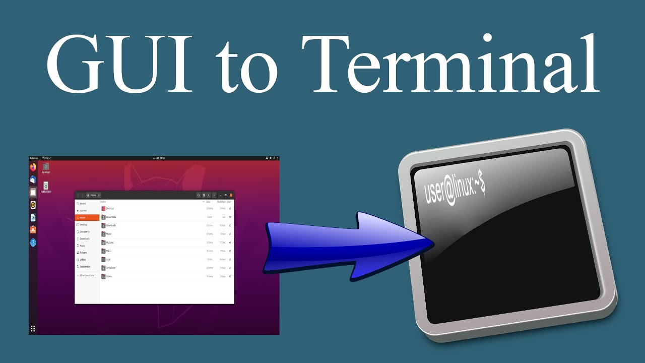Linux Terminal: From GUI to Command Line