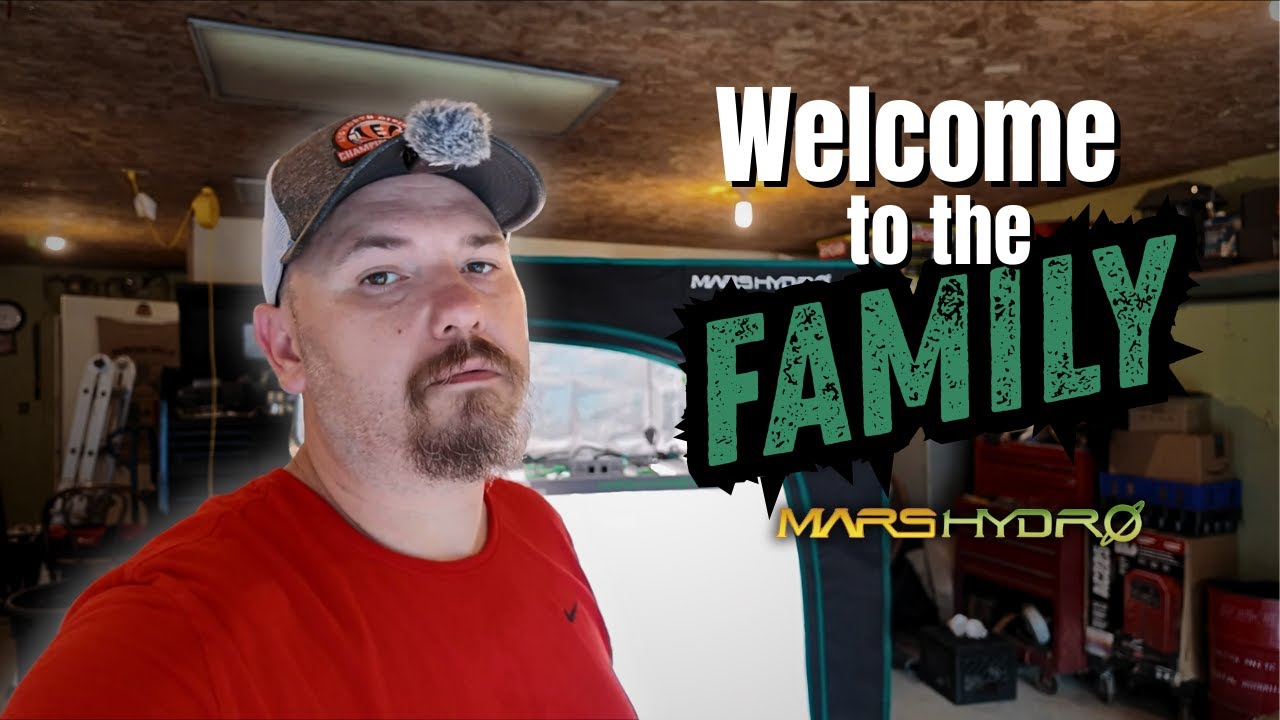 Its a NEW DAY! Time to get to work!  ||  Mars Hydro Grow Tent Kit