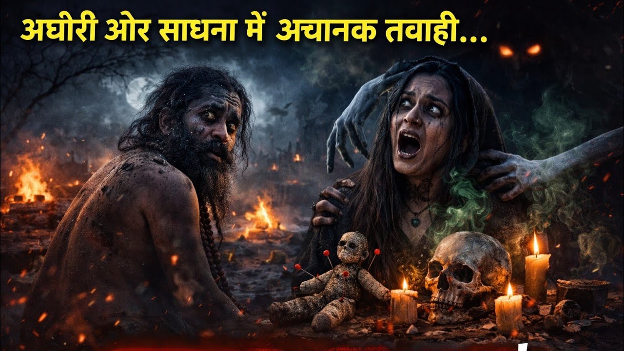 अघोरी और उसकी साधना में अचानक तबाही ☠️☠️☠️ शत्रु के साथ मिलकर कर रहा था तंत्र आपके ऊपर 