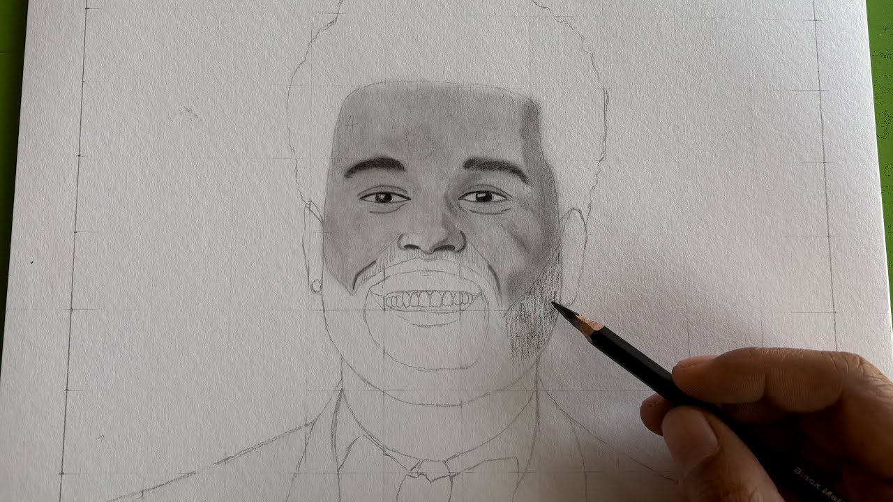 portrait in real time…#art #real #portrait 