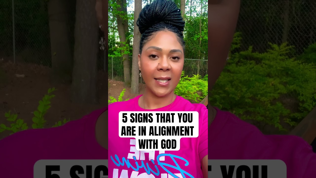 5 SIGNS THAT YOU ARE IN ALIGNMENT WITH GOD #alignment #shorts #thedivineflow