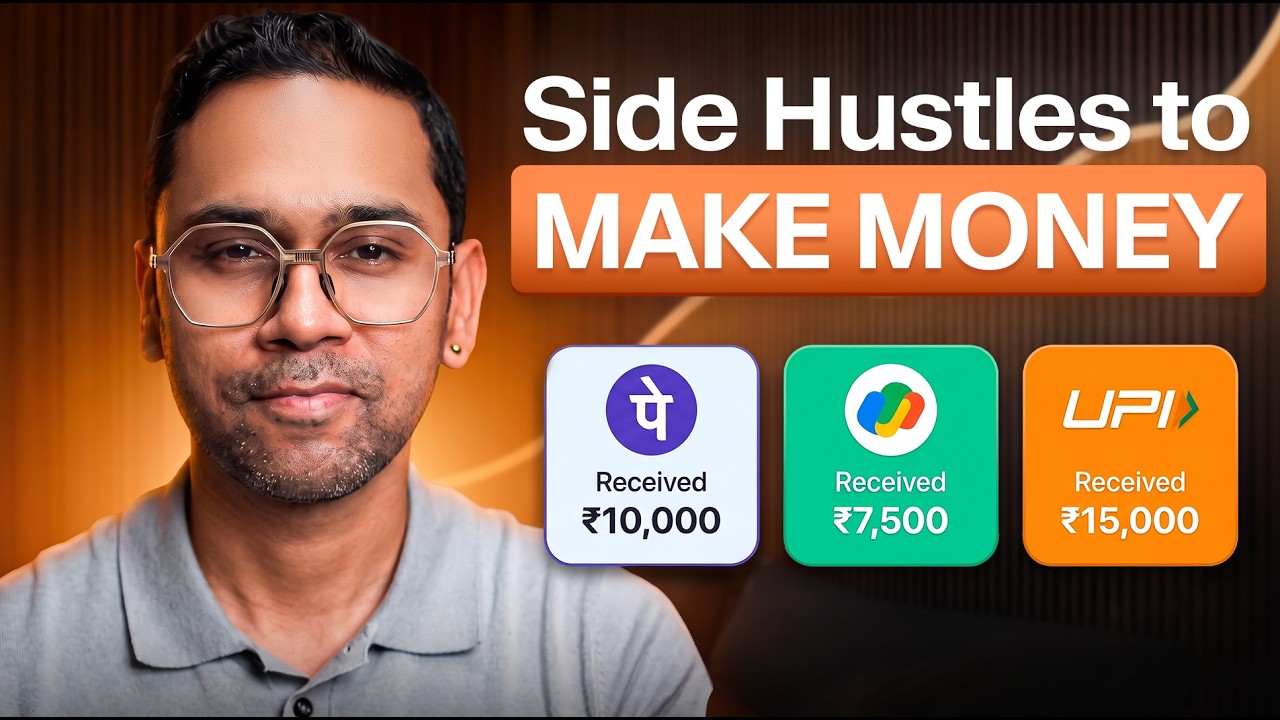10 Side Income Ideas You Can Start right now in India 🇮🇳