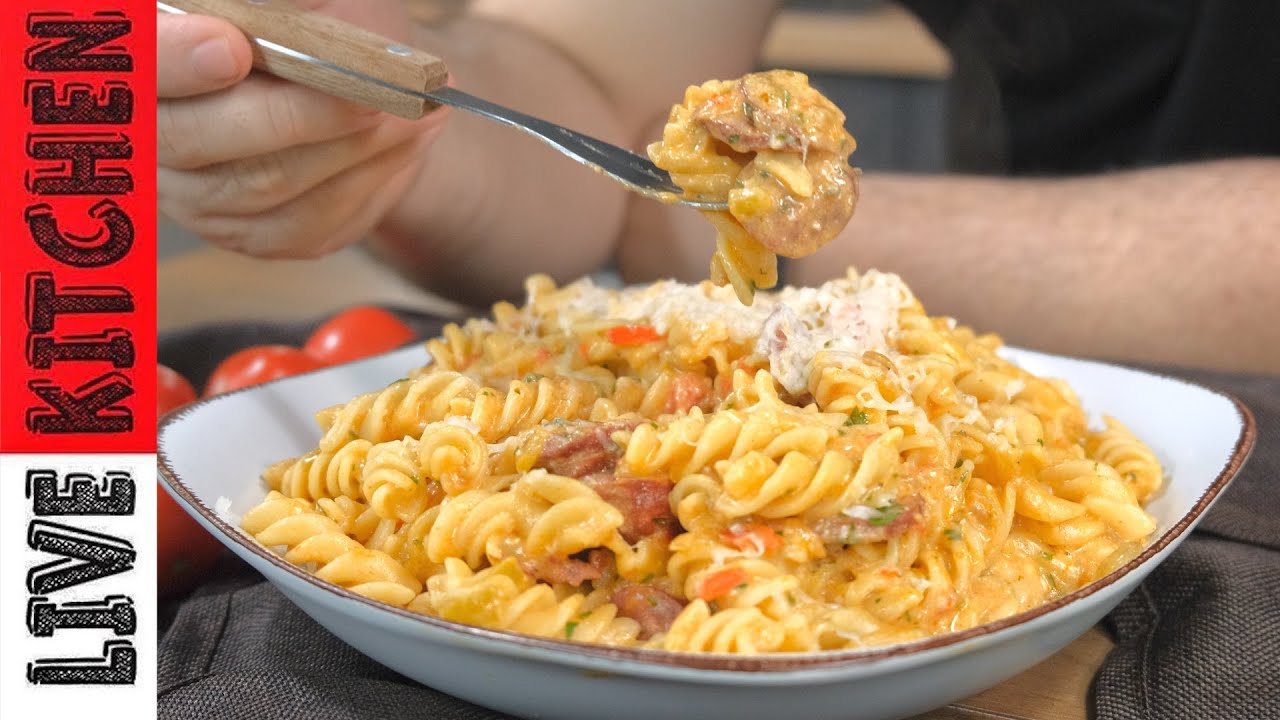 Эти греческие спагетти свели всех с ума! Дешево, быстро и вкусно! Вы будете делать это каждый день!