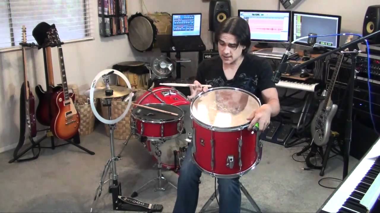 Tocar Bateria - Como Afinar un Tom #0.4