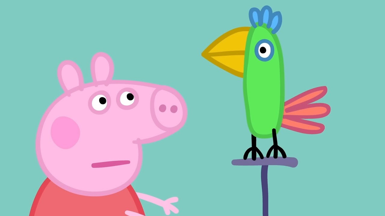 Peppa Malac | Buta papagáj | Rajzfilmek