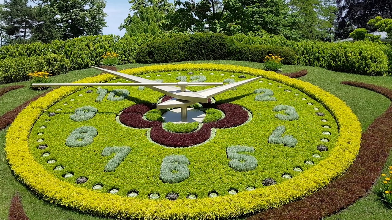 Flower Clock, Geneva, Switzerland