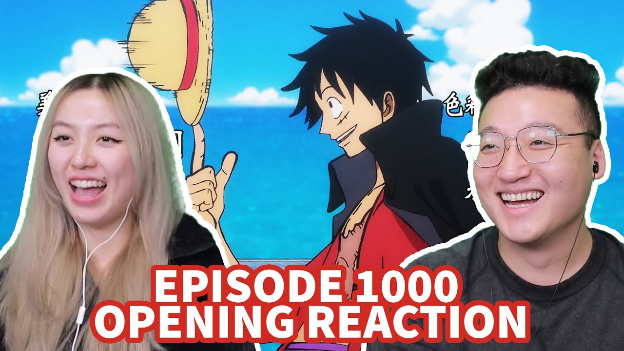 WE FINALLY HIT EPISODE 1000! 🤯 | One Piece Episode 1000 Opening Couples Reaction & Discussion