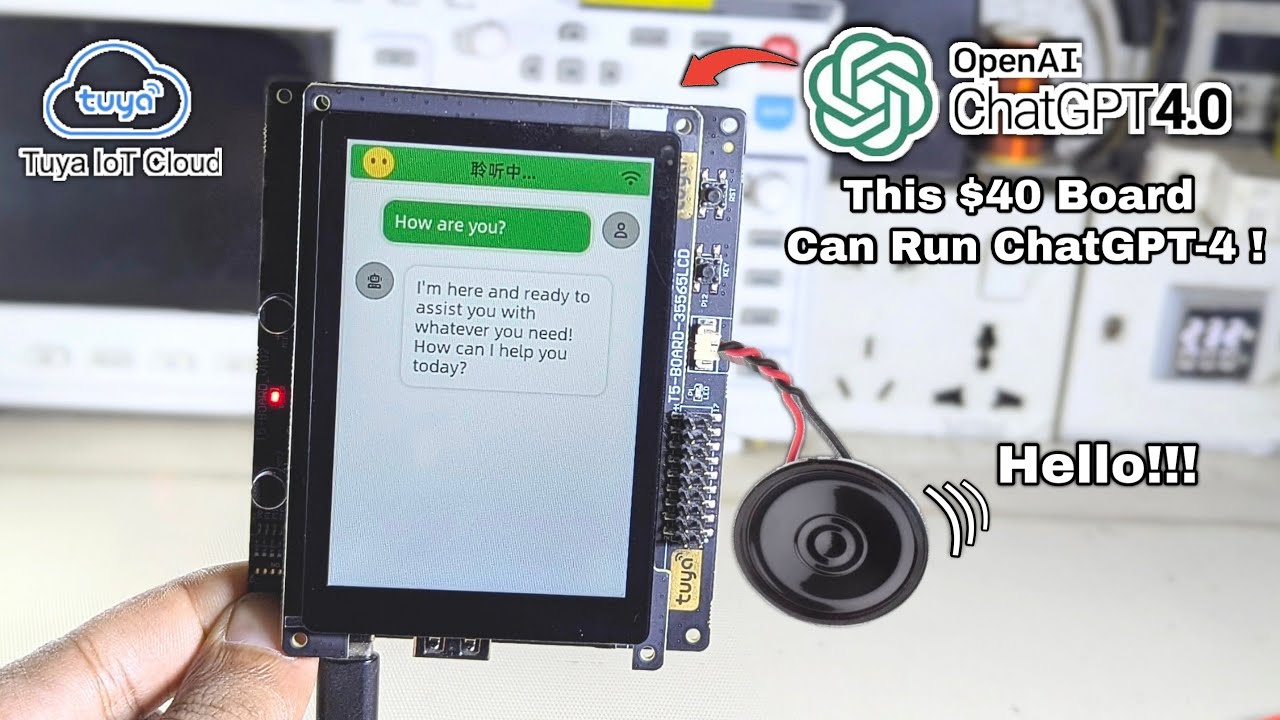 This Board Can Run ChatGPT 4 😳  - Tuya T5 Al Dev Board