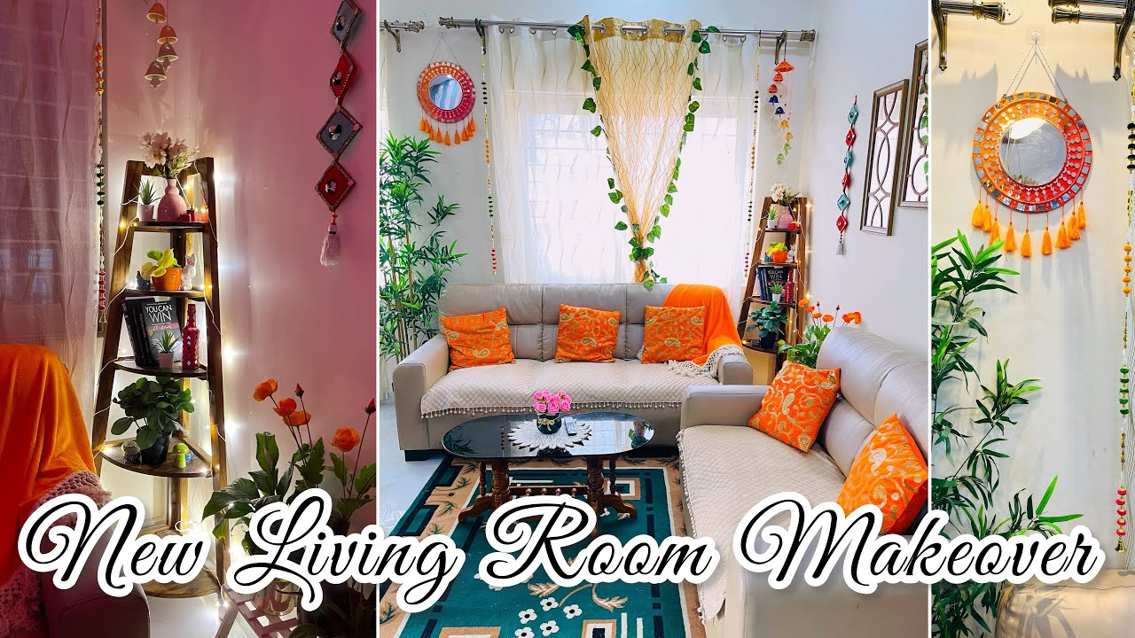 Living Room Makeover |DIY Living room decorating ideas