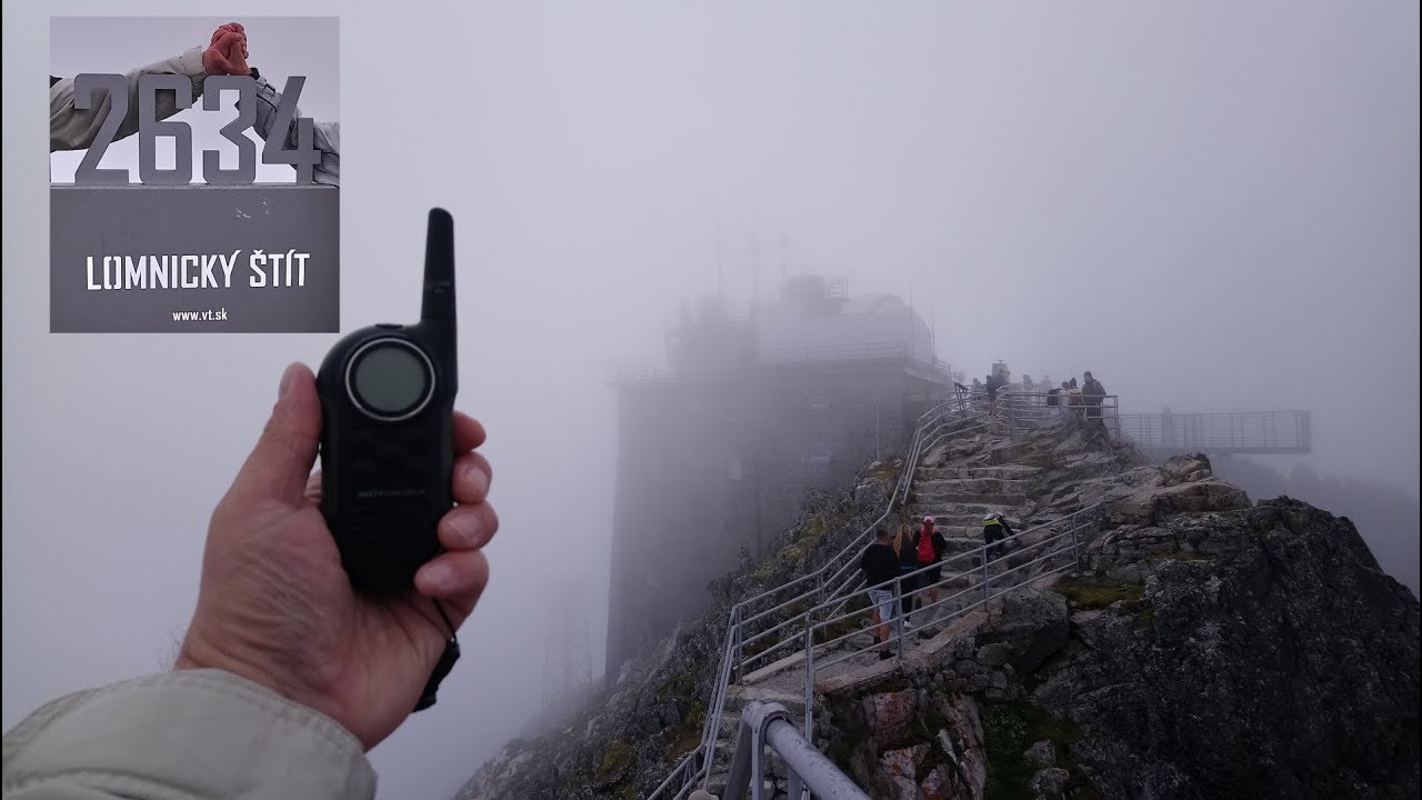 PMR portejbl Lomnický štít 2634m 18.8.2019