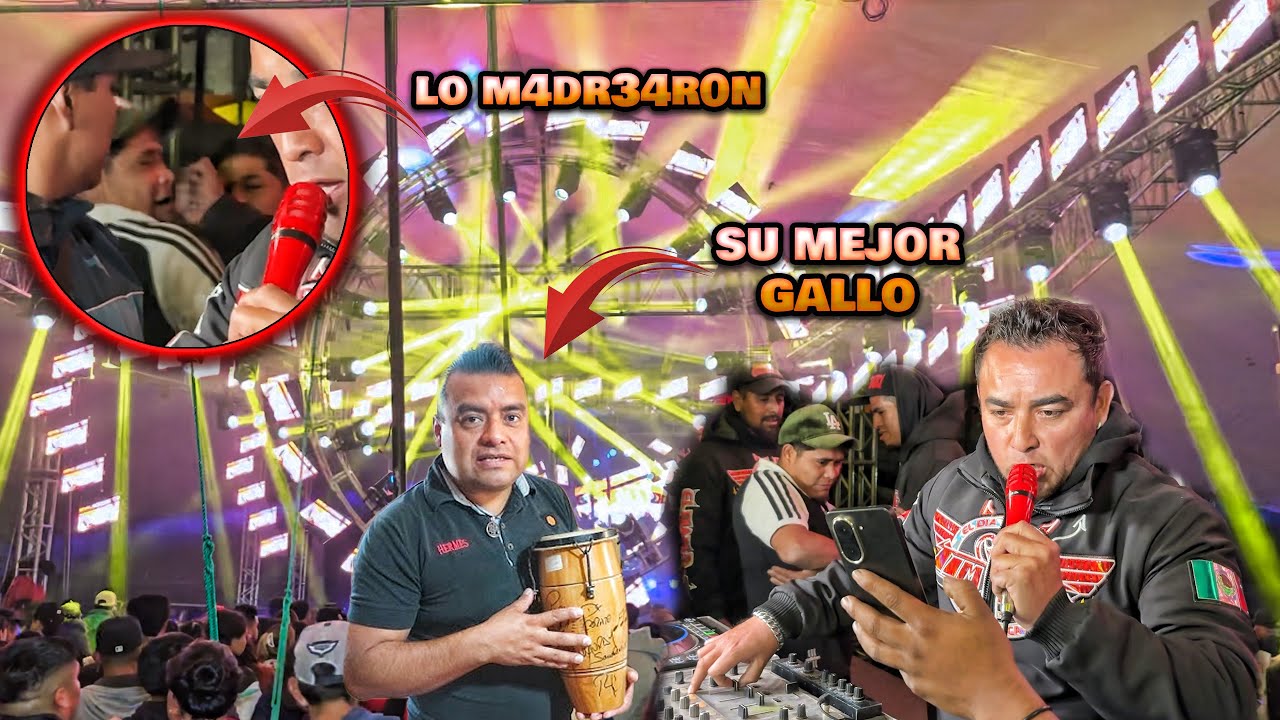 🔥ESTO PASO CUANDO LE DEDICO TIMBAL UNA CUMBIA A SU MEJOR GALLO SONIDO SAMURAI ESPAÑITA TLAX 2025