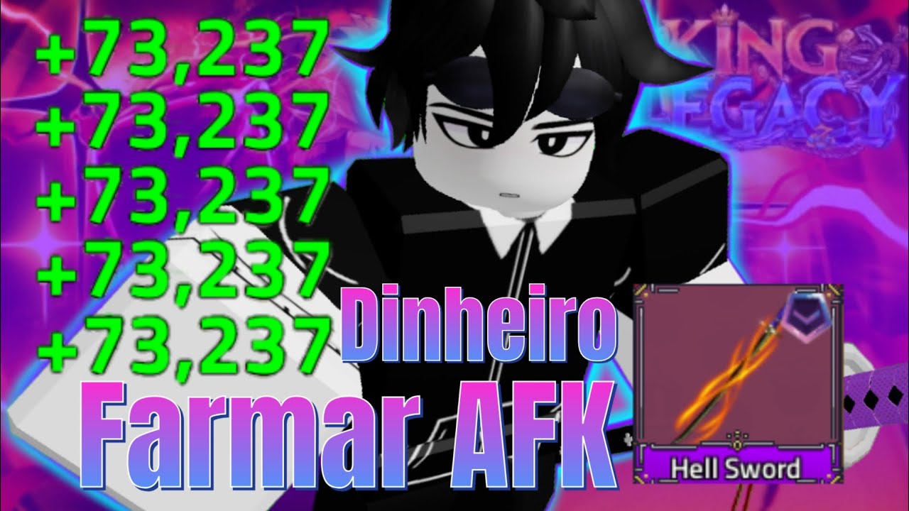 Como farmar dinheiro afk no King Legacy (Roblox)