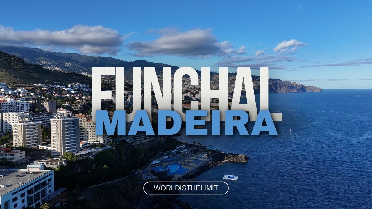 Funchal, Madeira 🇵🇹 | Breathtaking 4K Aerial Drone Views 🚁