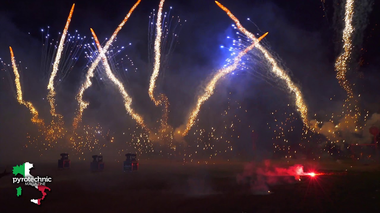 [4K VIDEO] Pyromusicale Maurizio e Guiseppe La Rosa Burgio 2018