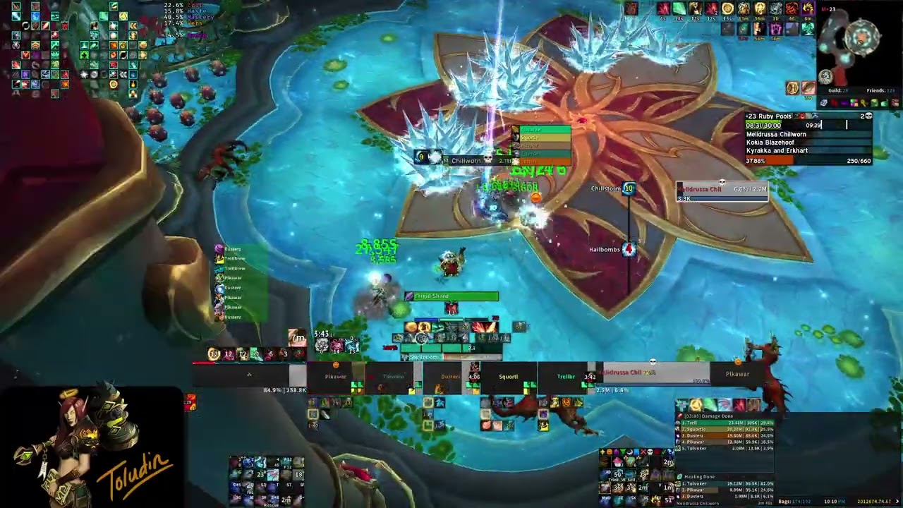 Ruby Life Pools +23 (Preservation Evoker)