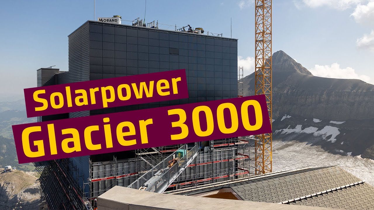 Solarpower auf dem Glacier 3000 I alpiner Lebensraum I BKW
